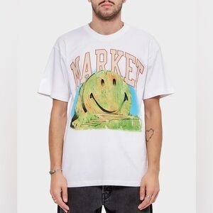 MARKET  x Smiley® “Rock Sculpture” Tee – Size Large